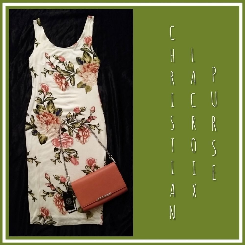 Christian Lacroix Clutch w/strap